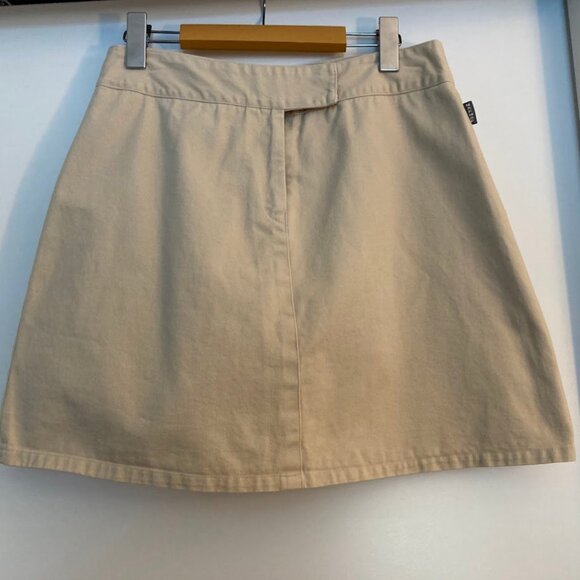 Naf Naf Paris Beige A-Line Mini Skirt - Picture 8 of 13